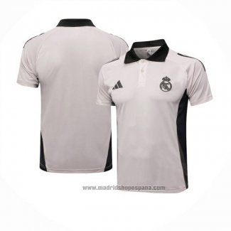 Camiseta Polo del Real Madrid 2024-2025 Rosa Claro