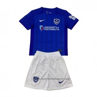 Camiseta Portsmouth 1ª Equipacion del Nino 2024-2025