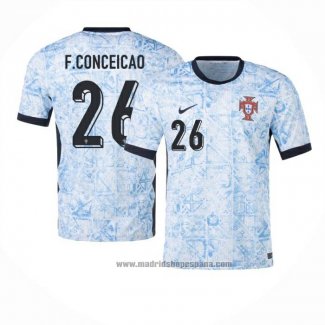 Camiseta Portugal Jugador F.Conceicao 2ª Equipacion del 2024