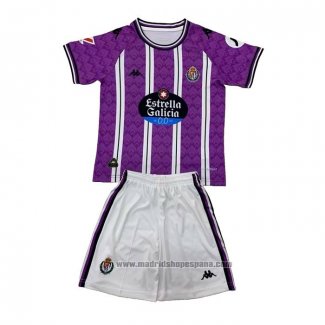 Camiseta Real Valladolid 1ª Equipacion del Nino 2024-2025