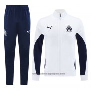 Chandal de Chaqueta del Olympique Marsella 2024-2025 Blanco