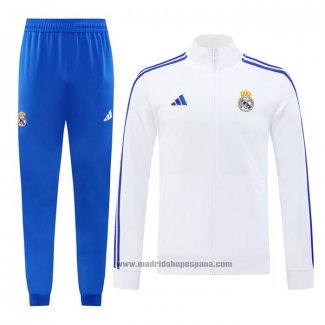 Chandal de Chaqueta del Real Madrid 2024-2025 Blanco