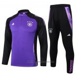 Chandal de Sudadera del Alemania Nino 2024-2025 Purpura