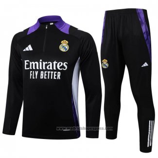 Chandal de Sudadera del Real Madrid 2024-2025 Negro