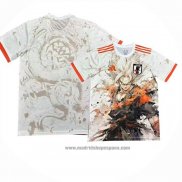 Tailandia Camiseta Japon Anime 2025-2026 Blanco y Naranja