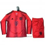 Camiseta Bayern Munich 1ª Equipacion del Manga Larga Nino 2024-2025