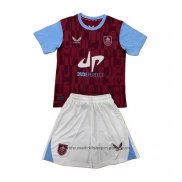 Camiseta Burnley 1ª Equipacion del Nino 2024-2025