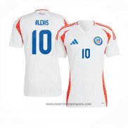 Camiseta Chile Jugador Alexis 2ª Equipacion del 2024