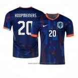 Camiseta Paises Bajos Jugador Koopmeiners 2ª Equipacion del 2024-2025