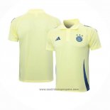 Camiseta Polo del Ajax 2024-2025 Amarillo