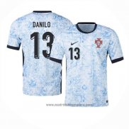 Camiseta Portugal Jugador Danilo 2ª Equipacion del 2024