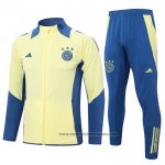 Chandal de Chaqueta del Ajax 2024-2025 Amarillo