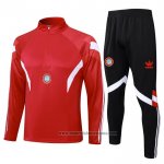 Chandal de Sudadera del Bayern Munich Nino 2024-2025 Rojo