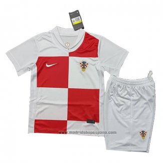 Camiseta Croacia 1ª Equipacion del Nino 2024