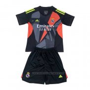 Camiseta Real Madrid Portero 2ª Equipacion del Nino 2024-2025