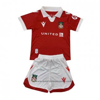 Camiseta Wrexham 1ª Equipacion del Nino 2024-2025