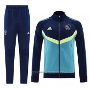 Chandal de Chaqueta del Ajax 2024-2025 Azul