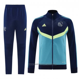 Chandal de Chaqueta del Ajax 2024-2025 Azul