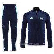 Chandal de Chaqueta del Arsenal 2024-2025 Azul Oscuro