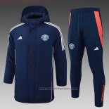 Chandal de Invierno del Manchester United 2024-2025 Azul