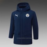 Chaqueta Invierno del Manchester City 2024-2025 Azul