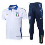 Conjunto Polo del Italia 2024-2025 Blanco