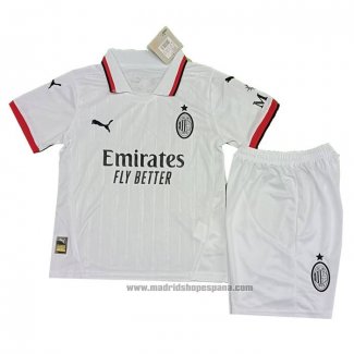 Camiseta AC Milan 2ª Equipacion del Nino 2024-2025