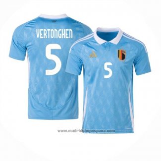 Camiseta Belgica Jugador Vertonghen 2ª Equipacion del 2024