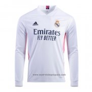 Camiseta 1ª Equipacion del Real Madrid Manga Larga 2020-2021