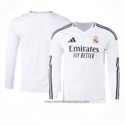 Camiseta Real Madrid 1ª Equipacion del Manga Larga 2024-2025