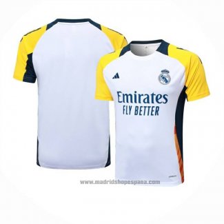 Camiseta de Entrenamiento Real Madrid 2024-2025 Blanco