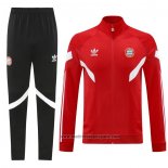 Chandal de Chaqueta del Bayern Munich 2024-2025 Rojo Blanco