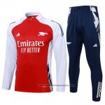 Chandal de Sudadera del Arsenal 2024-2025 Rojo