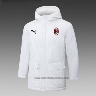 Chaqueta Invierno del AC Milan 2024-2025 Blanco