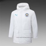 Chaqueta Invierno del Manchester City 2024-2025 Blanco