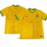 Tailandia Camiseta Brasil Jesus 202024-2025 Amarillo