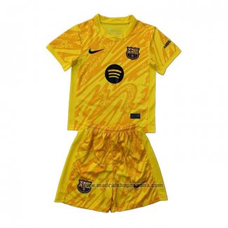 Camiseta Barcelona Portero 1ª Equipacion del Nino 2024-2025