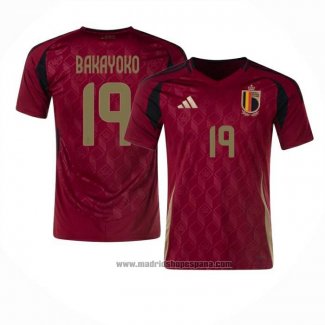 Camiseta Belgica Jugador Bakayoko 1ª Equipacion del 2024