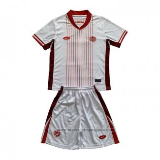 Camiseta Canada 2ª Equipacion del Nino 2024