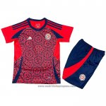 Camiseta Costa Rica 1ª Equipacion del Nino 2024