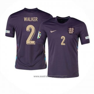 Camiseta Inglaterra Jugador Walker 2ª Equipacion del 2024