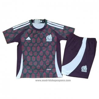 Camiseta Mexico 1ª Equipacion del Nino 2024