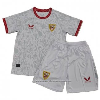 Camiseta Sevilla 1ª Equipacion del Nino 2024-2025