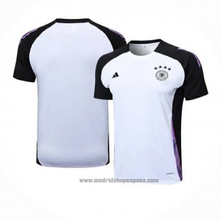 Camiseta de Entrenamiento Alemania 2024-2025 Blanco