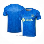 Camiseta de Entrenamiento Barcelona 2024-2025 Azul