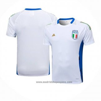 Camiseta de Entrenamiento Italia 2024-2025 Blanco