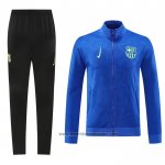 Chandal de Chaqueta del Barcelona 2024-2025 Azul