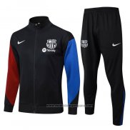 Chandal de Chaqueta del Barcelona 2024-2025 Negro