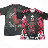 Tailandia Camiseta Japon Dragon 202024-2025 Negro y Rosa