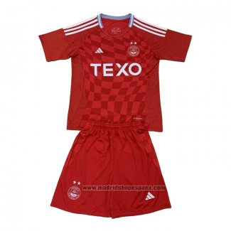 Camiseta Aberdeen 1ª Equipacion del Nino 2024-2025